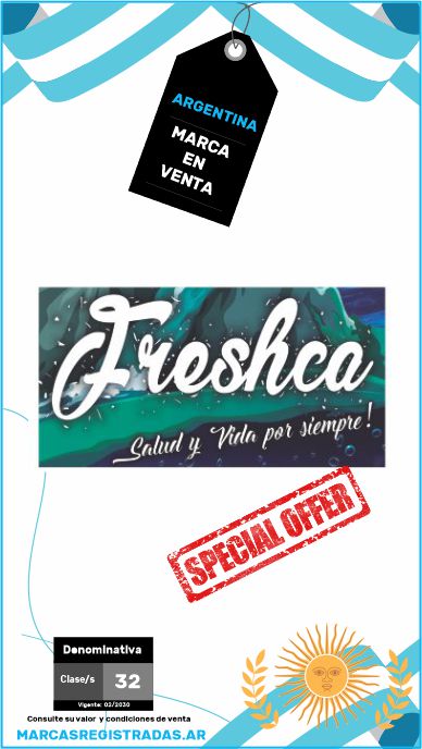 imagen de marca argentina en venta freshca