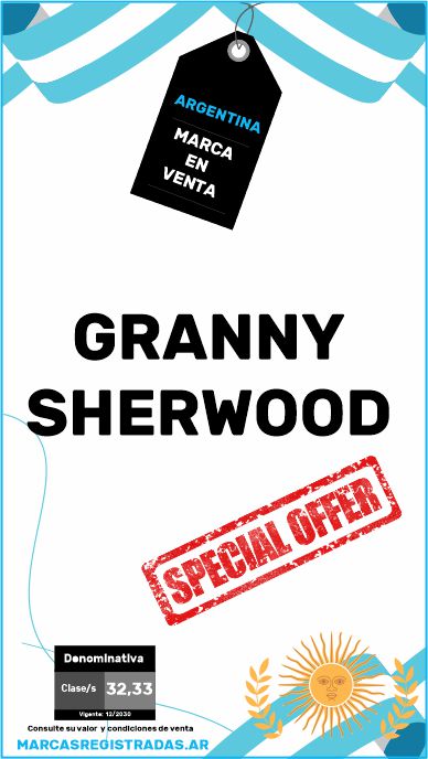 imagen de marca en venta granny sherwood