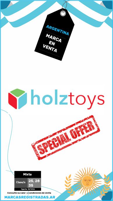 imagen de marca argentina en venta holztoys