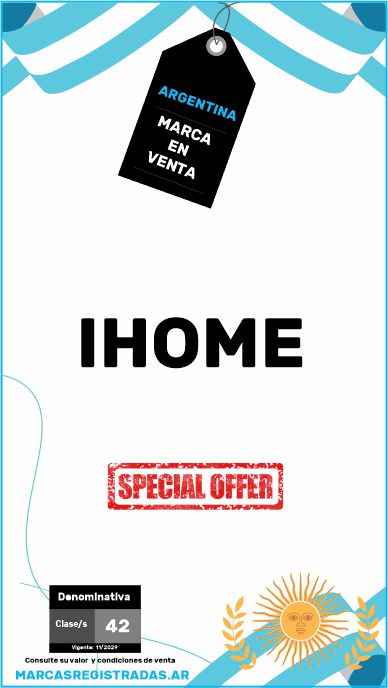 imagen de marca en venta ihome